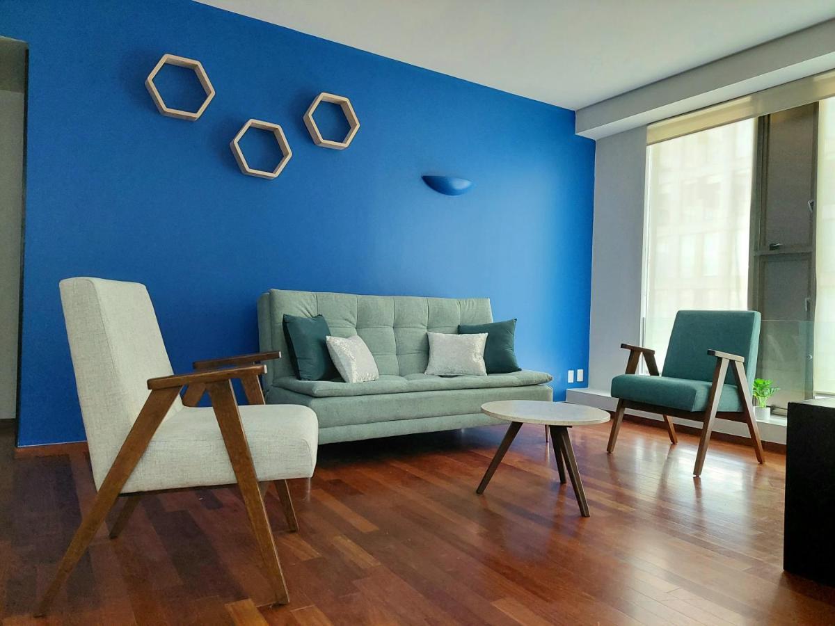 Punto Alameda - Reforma Apartment Mexico City Luaran gambar